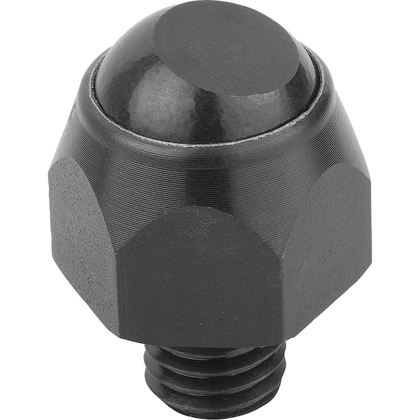 Self-Aligning Pads, Form, C Carbon Steel, Swivel Angle 12 Degree, Comp, Ball-Bearing Steel, T=13